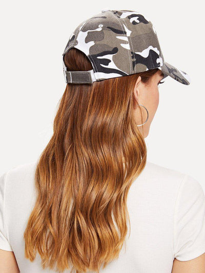 Camouflage Baseball Cap-accessories-Des Mess