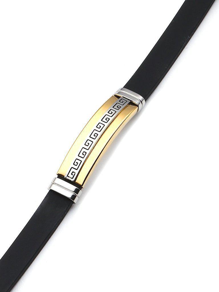 Color Block Stainless Steel Bracelet--Des Mess