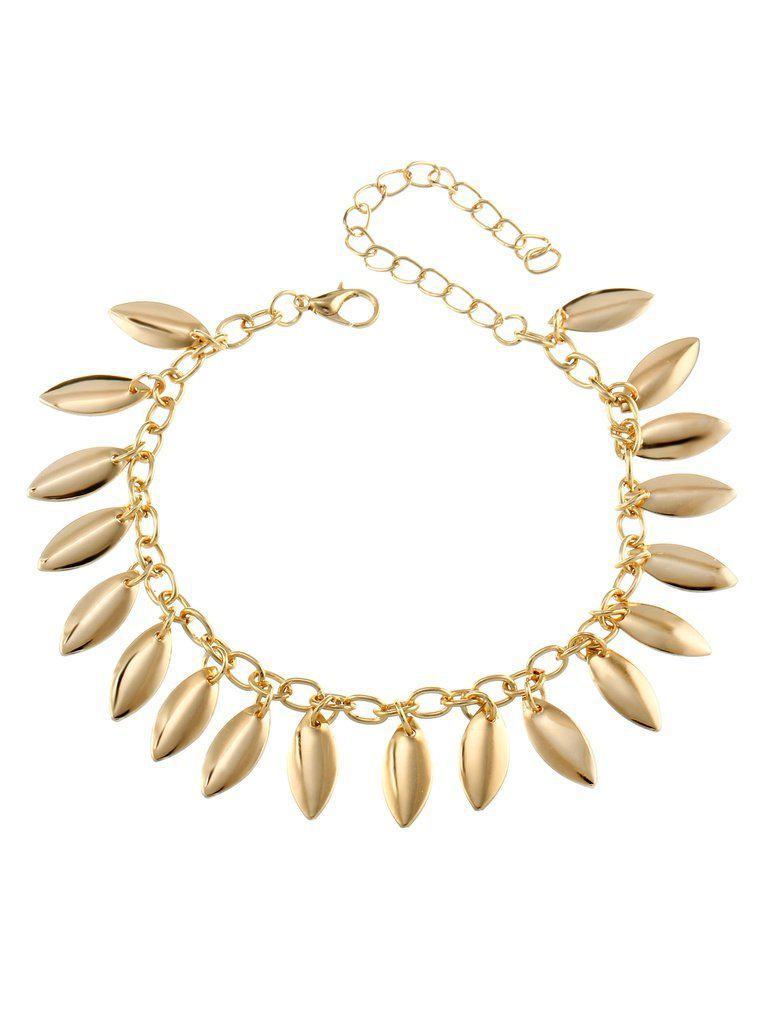 Festival Drop Charm Chain Anklet-jewelry-Des Mess