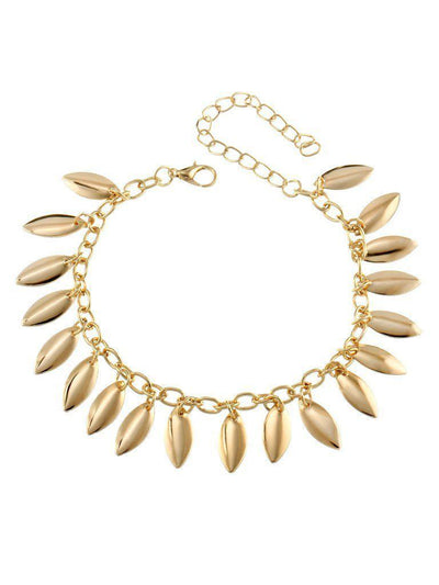 Festival Drop Charm Chain Anklet-jewelry-Des Mess