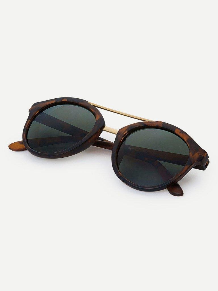 Double Bridge Sunglasses-accessories-Des Mess