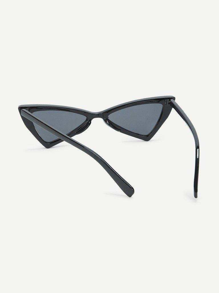 Triangle Design Mirror Lens Sunglasses-accessories-Des Mess