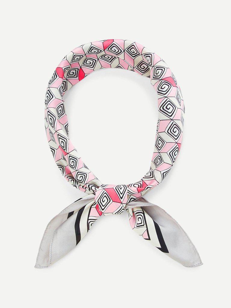 Geometric Pattern Bandana-accessories-Des Mess
