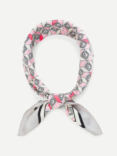 Geometric Pattern Bandana-accessories-Des Mess