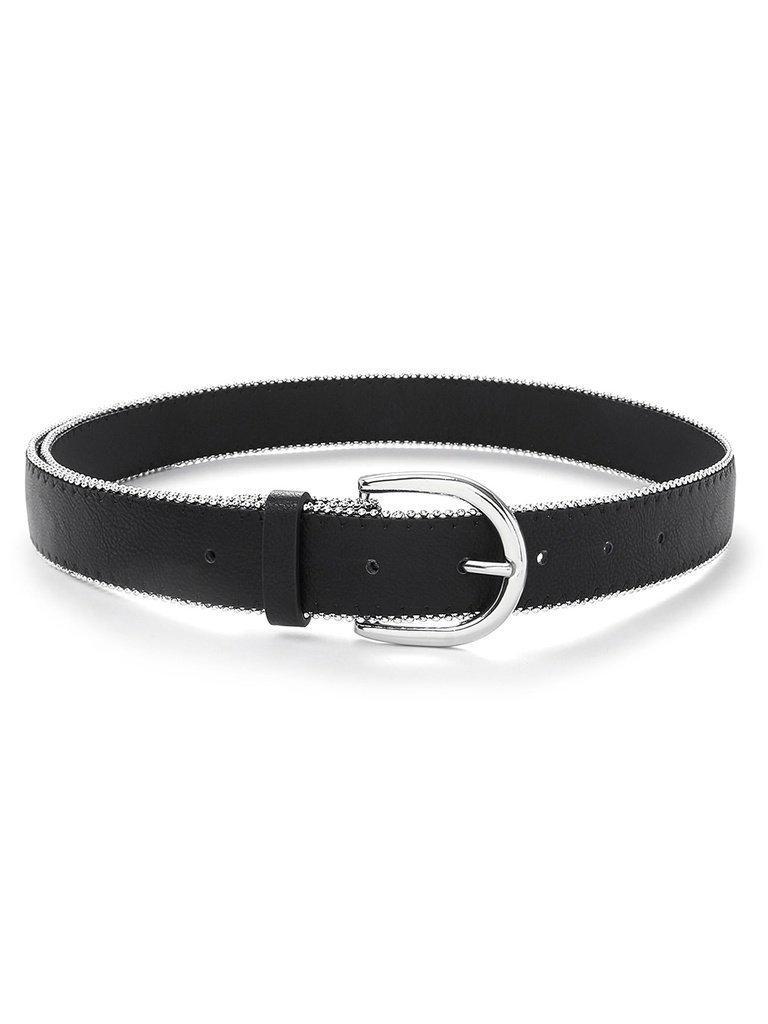 Beaded Trim Belt-accessories-Des Mess