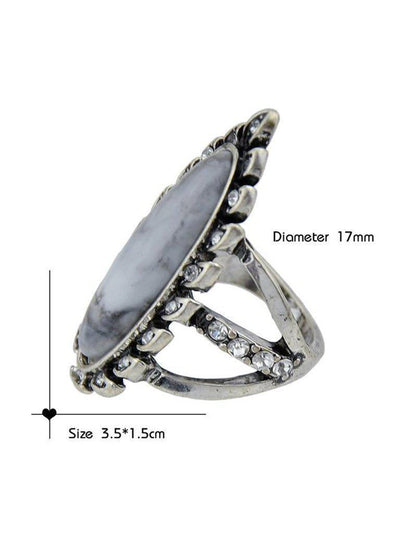 Vintage Leaf Ring-jewelry-Des Mess