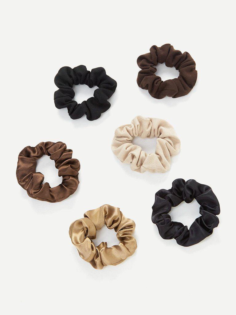 Hair Scruchie 6pcs-hair-Des Mess