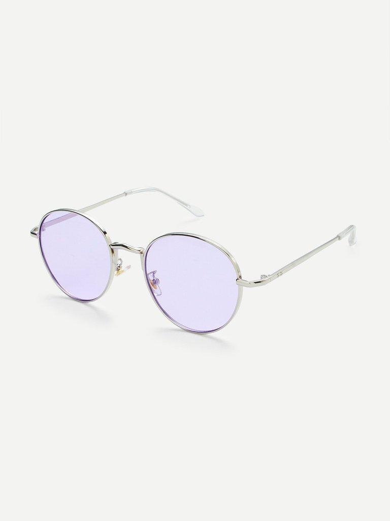 Tinted Flat Lens Sunglasses-accessories-Des Mess