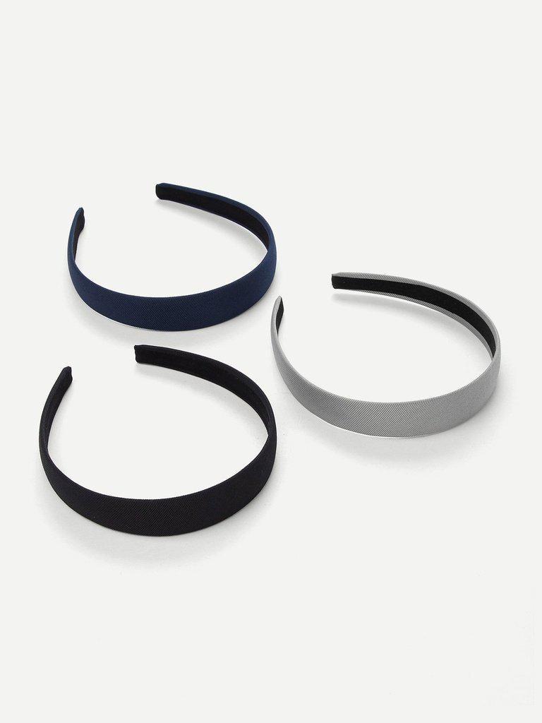 Plain Headband 3pcs-hair-Des Mess