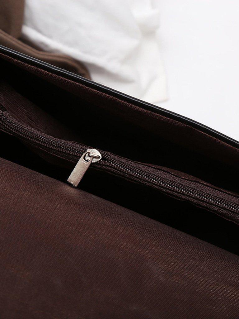 PU Flap Shoulder Bag-accessories-Des Mess