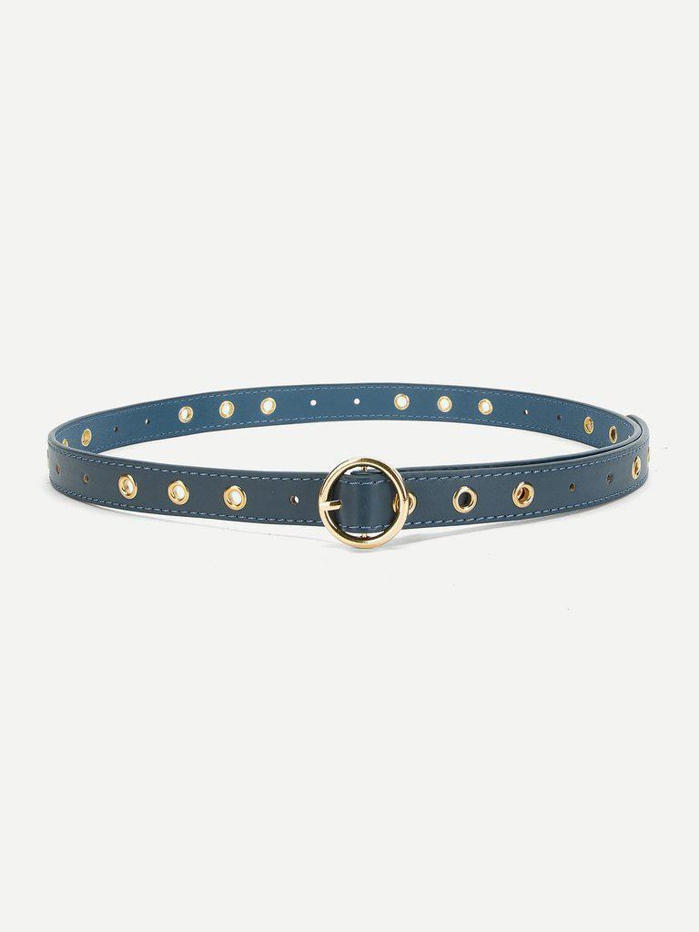 Metal Eyelet Belt-accessories-Des Mess