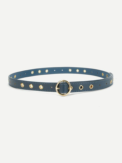 Metal Eyelet Belt-accessories-Des Mess