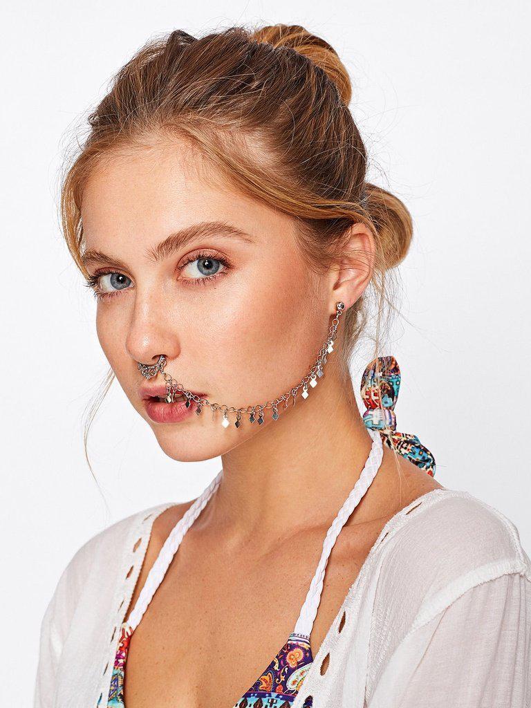 Geometric Design Nose Ring-jewelry-Des Mess