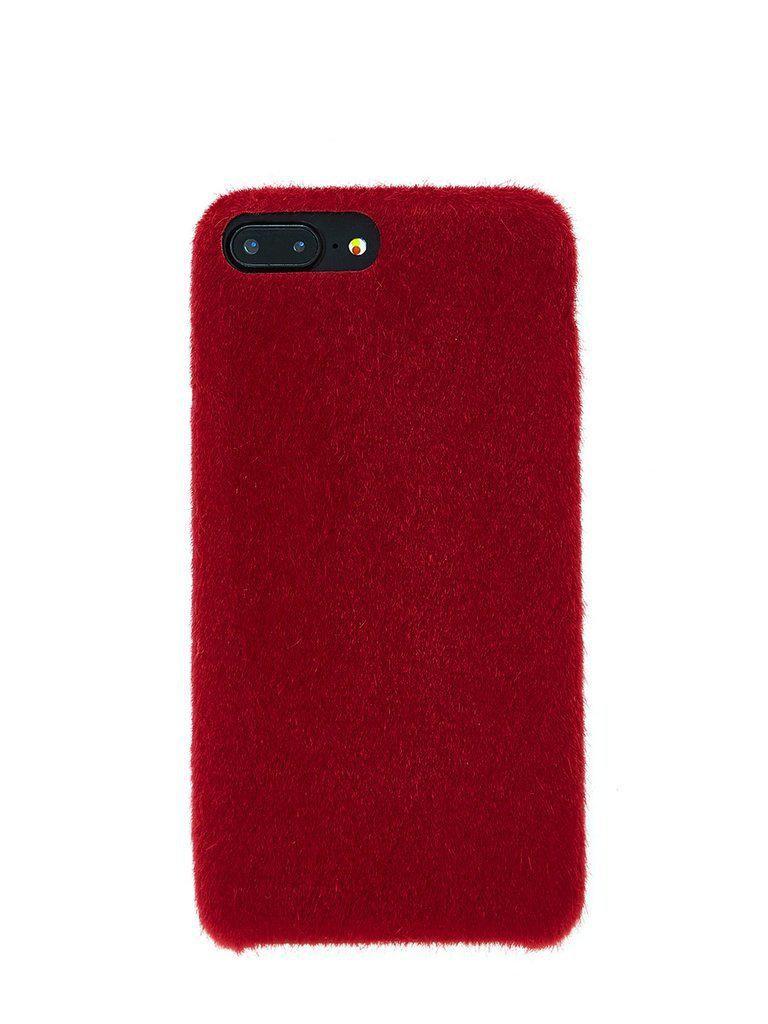 Faux Fur Overlay iPhone Case-others-Des Mess