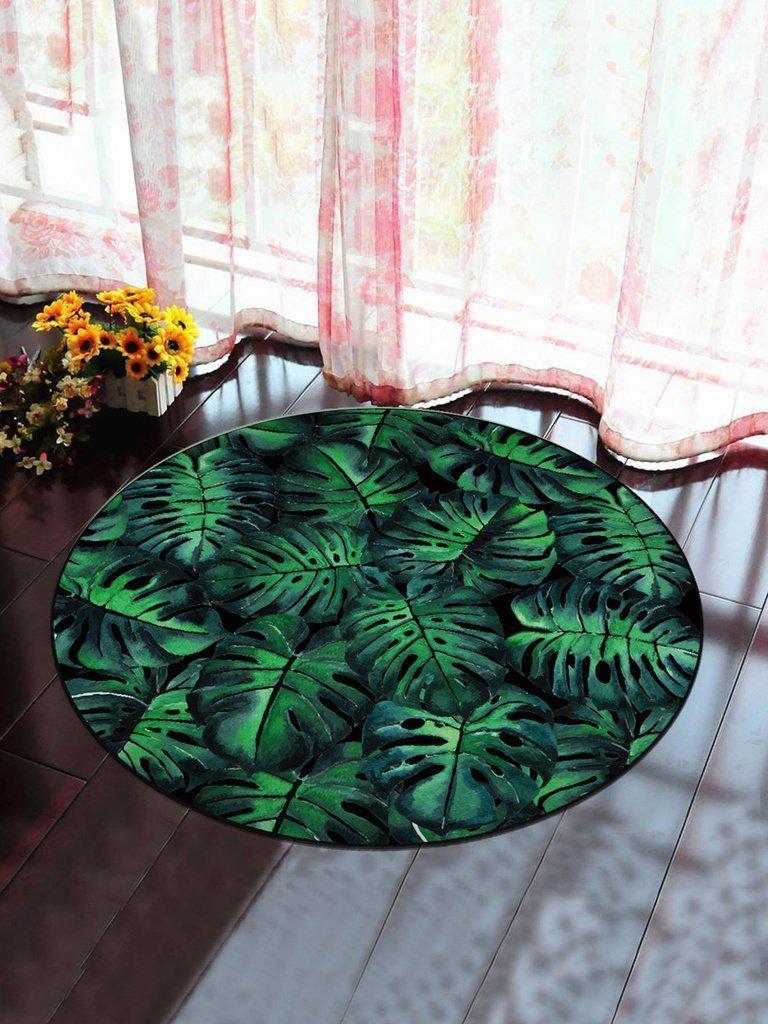 Tropical Pattern Round Mat-others-Des Mess