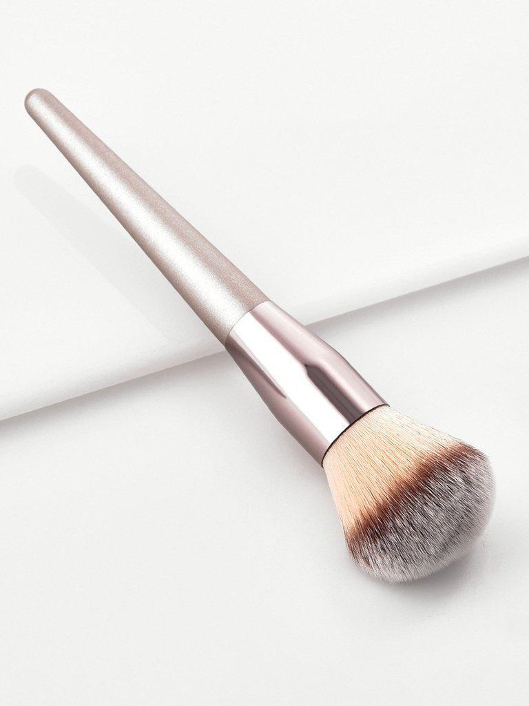 Metallic Handle Powder Brush--Des Mess