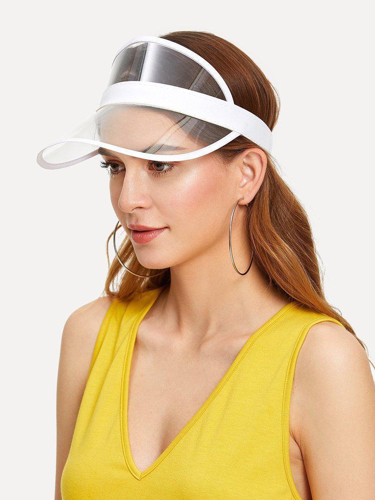Clear Design Visor Hat-accessories-Des Mess