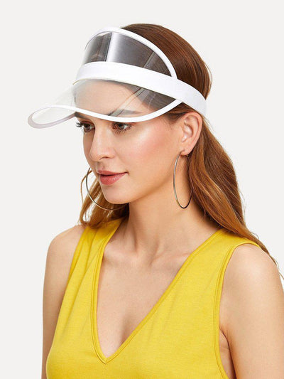 Clear Design Visor Hat-accessories-Des Mess