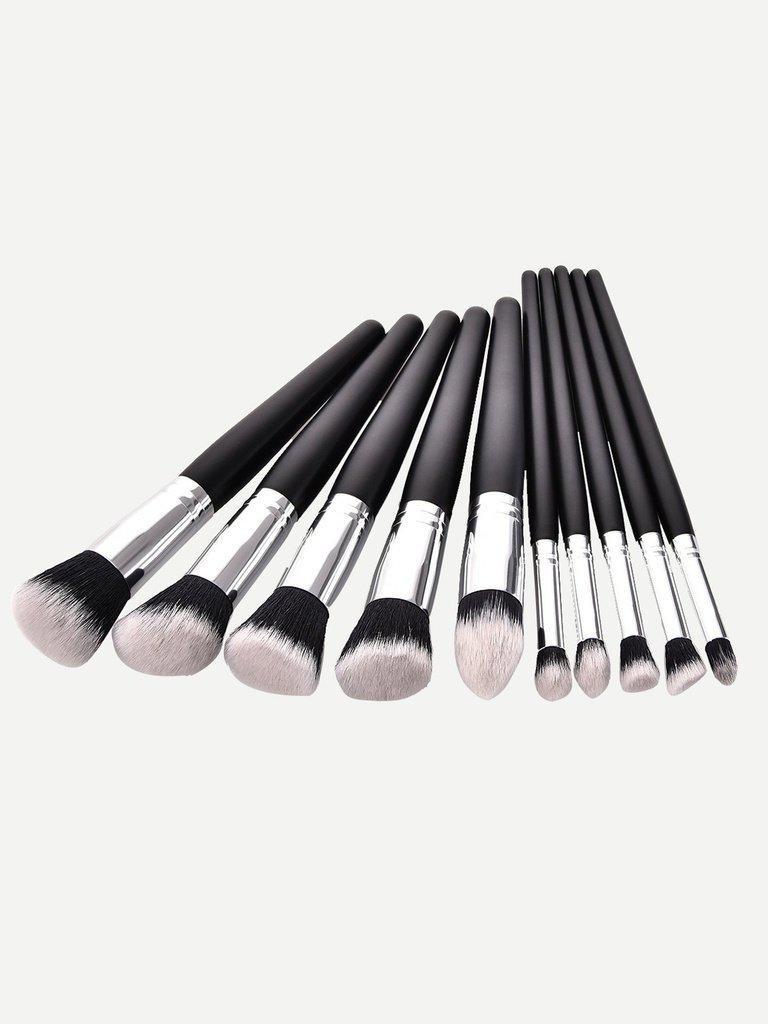 Professional Makeup Brush 10pcs-makeup-Des Mess