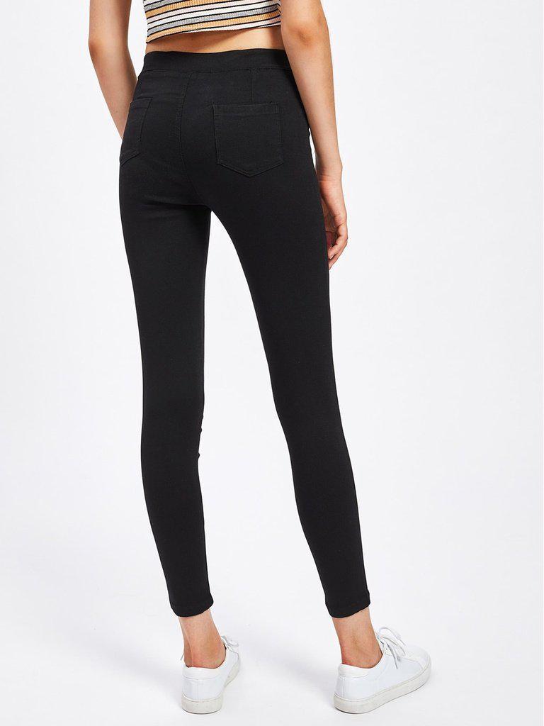 Skinny Ankle Jeans-bottom-Des Mess
