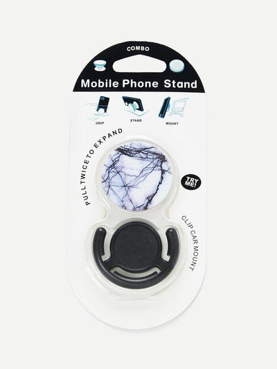 Marble Pattern Portable Phone Holder-others-Des Mess