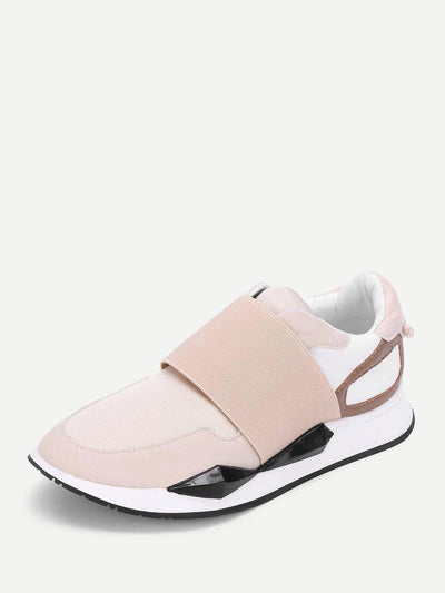 Two Tone Slip On Sneakers-shoes-Des Mess