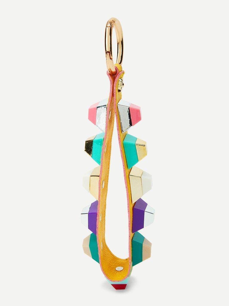 Studded Overlay Keychain-others-Des Mess