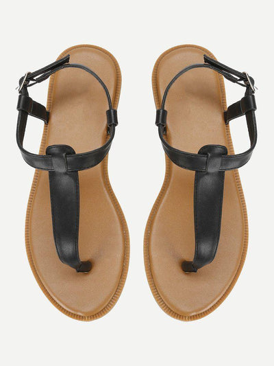 Toe Post Flat Sandals-shoes-Des Mess