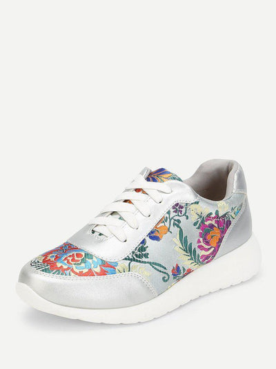 Low Top Embroidered Sneakers-shoes-Des Mess