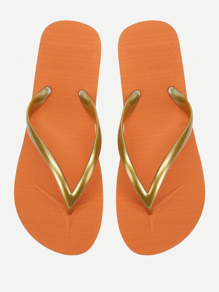 Letter Toe Post Sandals-shoes-Des Mess