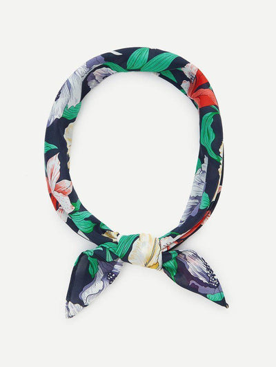 Flower Print Bandana-accessories-Des Mess