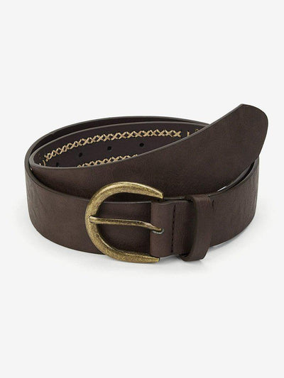 Criss Cross Metal Buckle Belt-accessories-Des Mess
