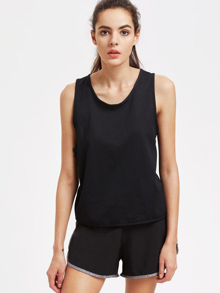 Wrap Back Sports Top-sportswear-Des Mess