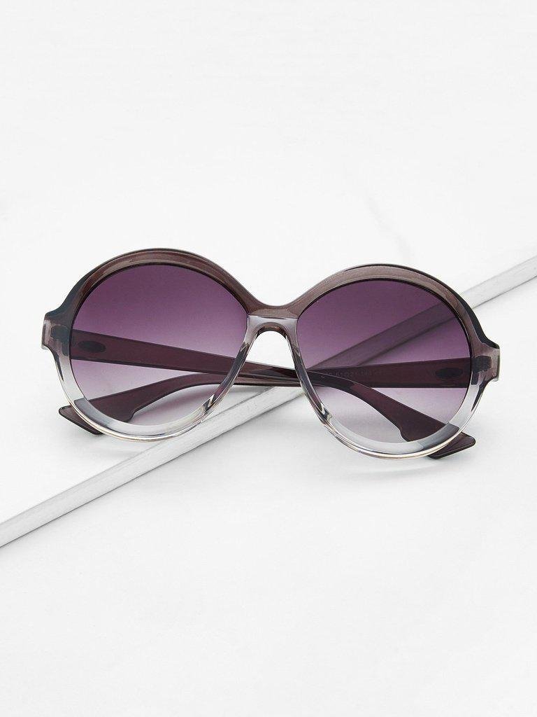 Round Mirror Lens Sunglasses-accessories-Des Mess