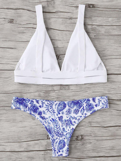 Mixed and Match Bikini Set-swimwear-Des Mess