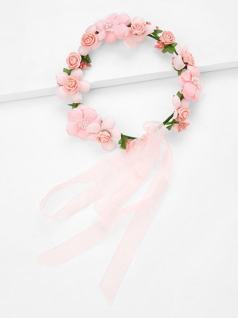 Flower Overlay Headband-hair-Des Mess